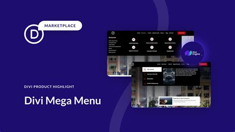 Divi Product Highlight: Divi Mega Menu .